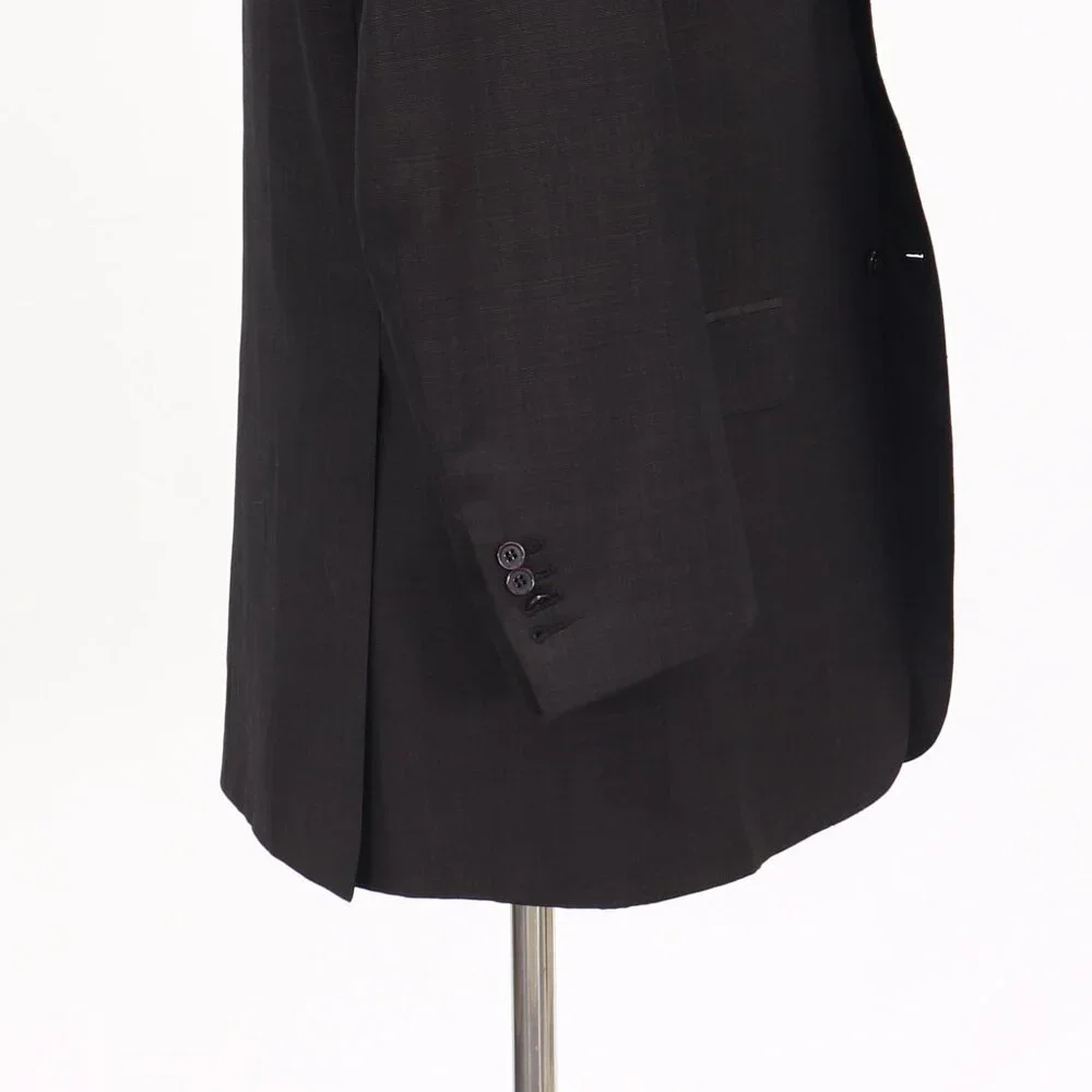 Brioni 44L Brown Solid 3-Button Sport Coat Blazer Jacket T143